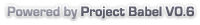 a site powered by Project Babel